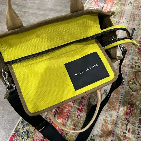 Marc Jacobs Tan and Yellow Tote Bag - Picture 4 of 4